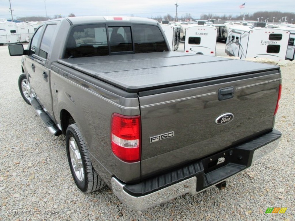 2006 F150 XLT SuperCrew - Dark Shadow Grey Metallic / Medium/Dark Flint photo #21