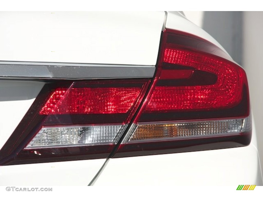 2015 Civic LX Sedan - Taffeta White / Beige photo #4