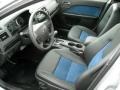 Brilliant Silver Metallic - Fusion SE Blue Suede Photo No. 6