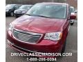 2015 Deep Cherry Red Crystal Pearl Chrysler Town & Country Touring  photo #1