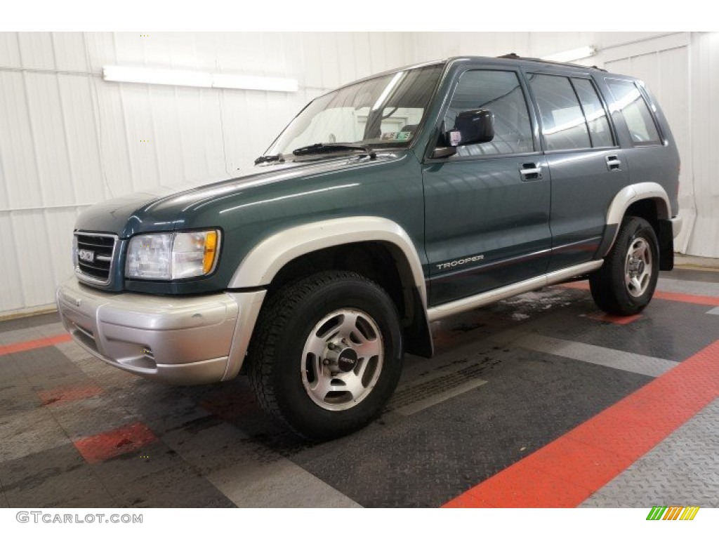 Forest Green Pearl Metallic 1998 Isuzu Trooper S 4x4 Exterior Photo #99518902