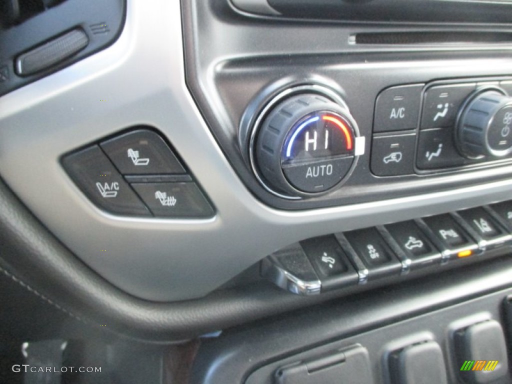 2015 GMC Sierra 1500 SLT Crew Cab 4x4 Controls Photo #99519025
