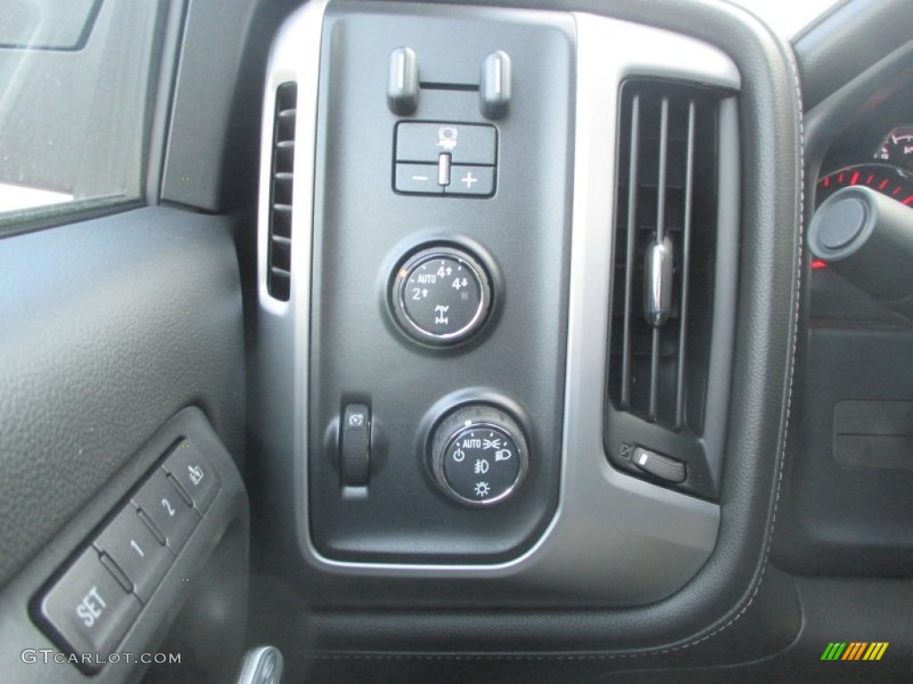 2015 GMC Sierra 1500 SLT Crew Cab 4x4 Controls Photo #99519169