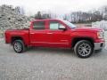 Fire Red 2015 GMC Sierra 1500 SLT Crew Cab 4x4 Exterior