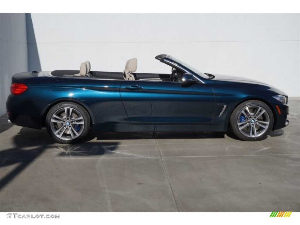 Midnight Blue Metallic 2015 BMW 4 Series 435i Convertible Exterior Photo #99519652