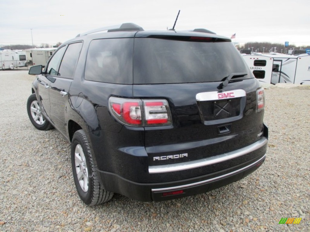 2015 Acadia SLE AWD - Dark Sapphire Blue Metallic / Ebony photo #28