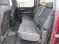 Rear Seat of 2015 Sierra 3500HD SLE Crew Cab 4x4 Dual Rear Wheel Chassis