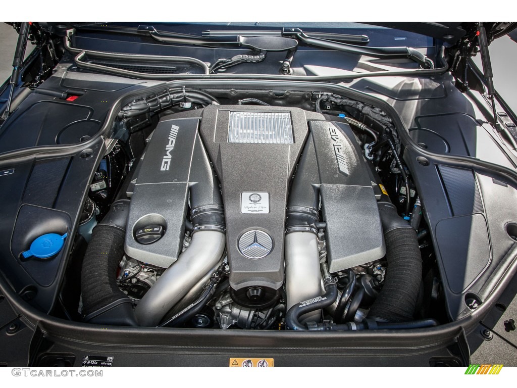 2015 Mercedes-Benz S 63 AMG 4Matic Sedan Engine Photos