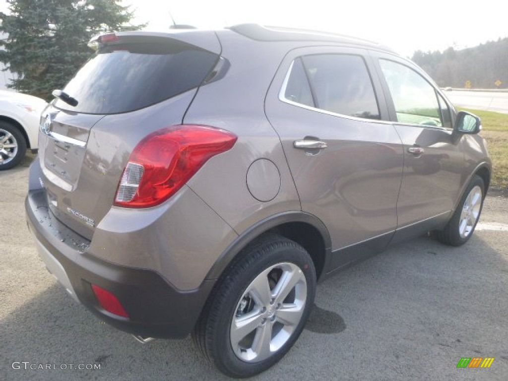 Cocoa Silver Metallic 2015 Buick Encore Convenience AWD Exterior Photo #99521908