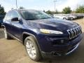True Blue Pearl - Cherokee Limited 4x4 Photo No. 7