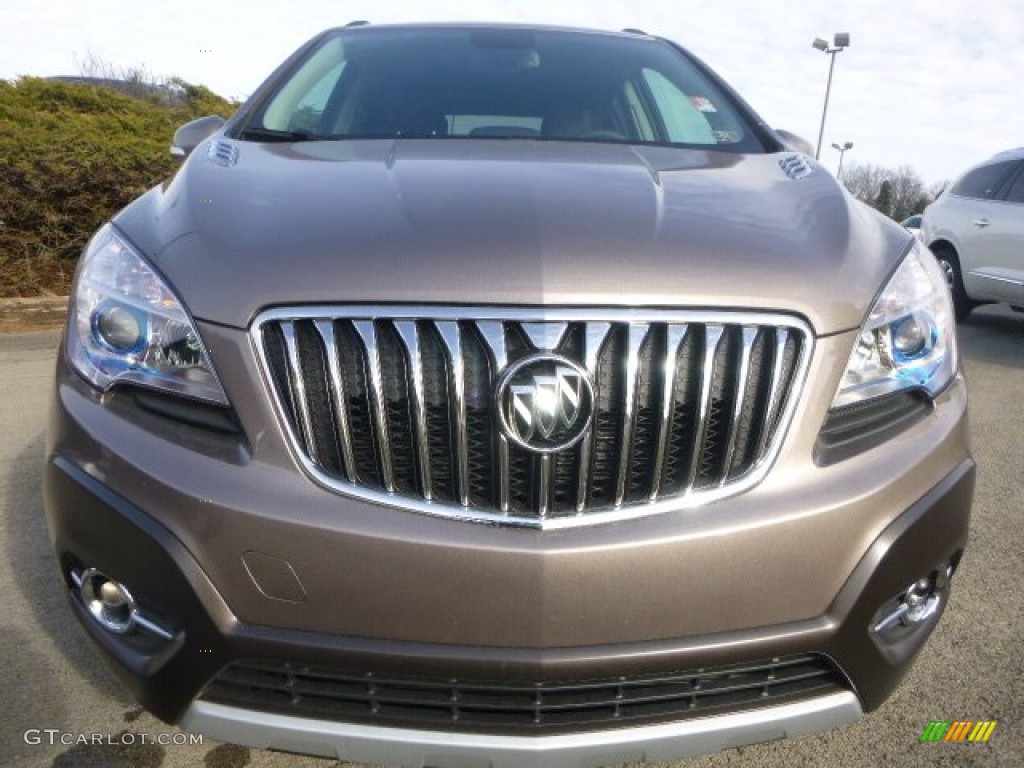 Cocoa Silver Metallic 2015 Buick Encore Convenience AWD Exterior Photo #99521971