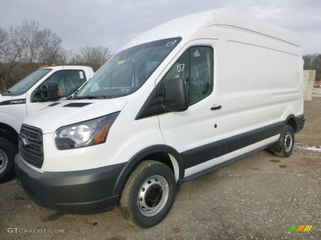 Oxford White 2015 Ford Transit Van 350 HR Long Exterior Photo #99522070