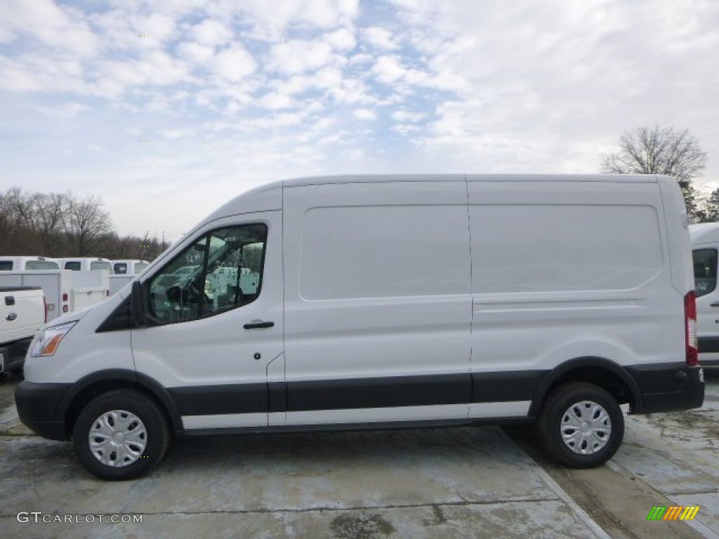 Oxford White 2015 Ford Transit Van 350 MR Long Exterior Photo #99522478