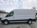 Oxford White 2015 Ford Transit Van 350 MR Long Exterior