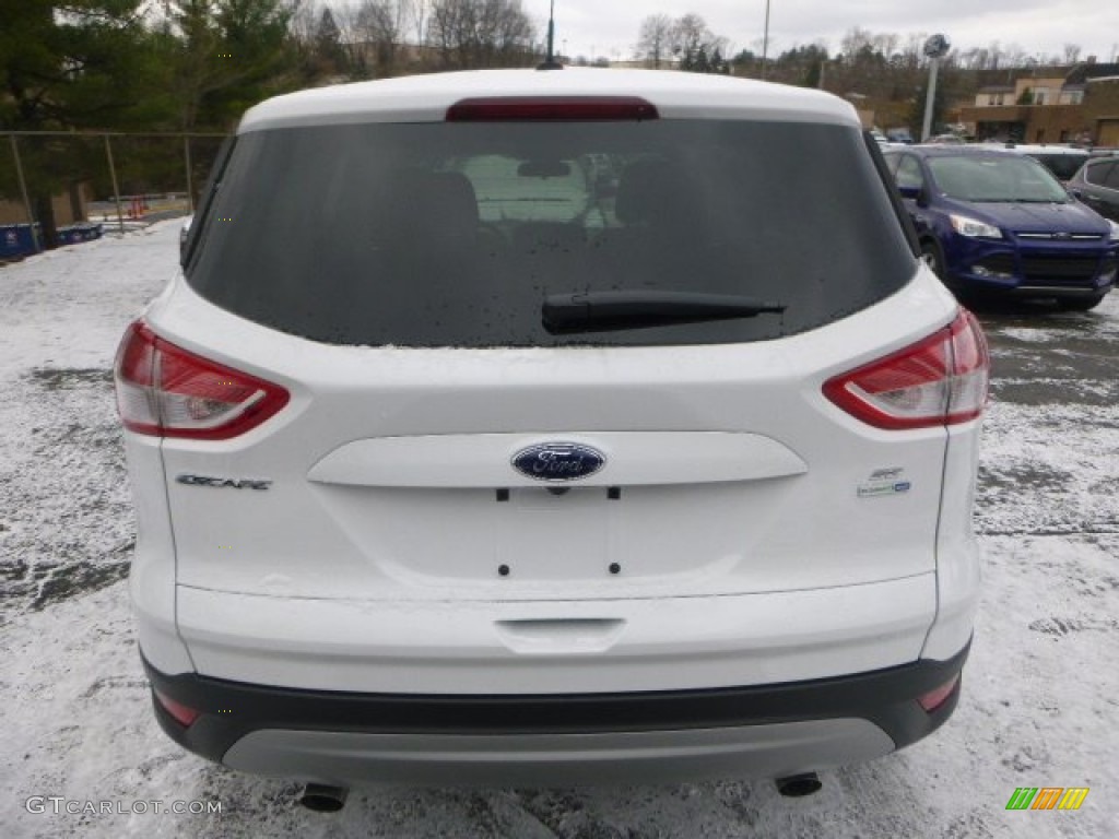 2015 Escape SE 4WD - Oxford White / Charcoal Black photo #3