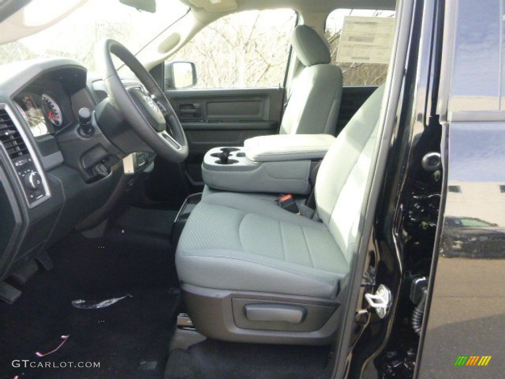 2015 1500 Express Crew Cab 4x4 - Black / Black/Diesel Gray photo #15