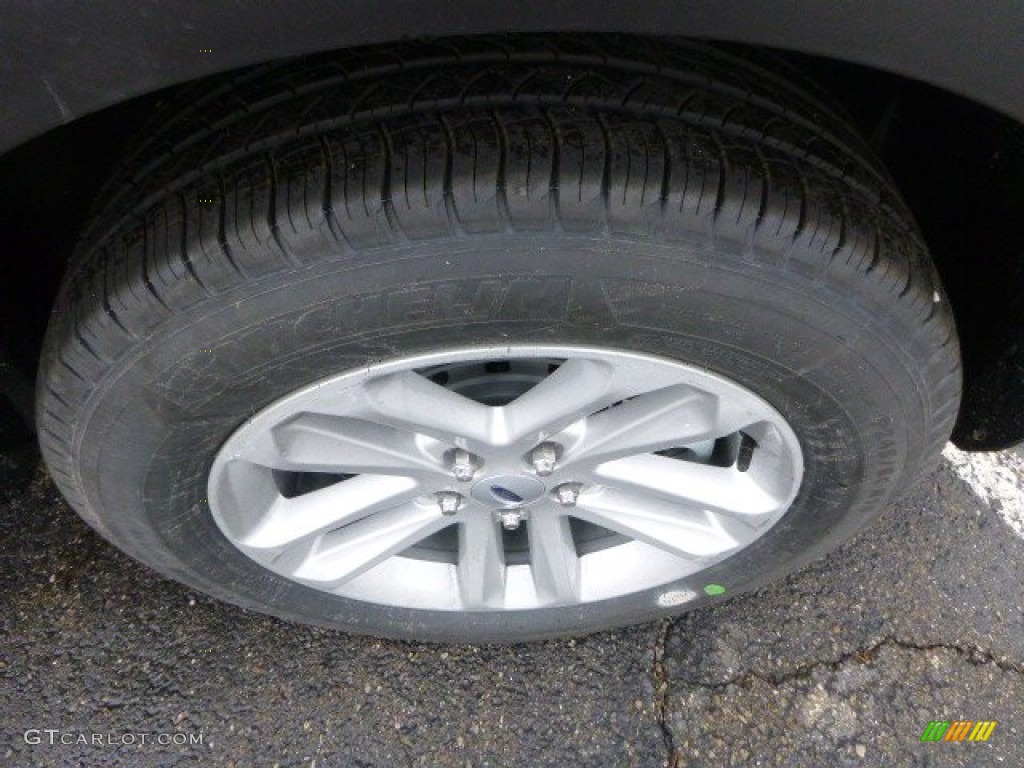 2015 Explorer XLT 4WD - Magnetic / Charcoal Black photo #7