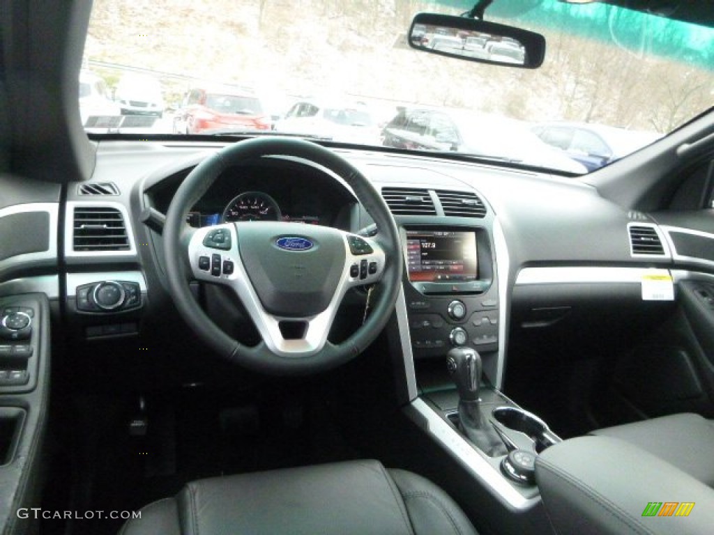 2015 Explorer XLT 4WD - Magnetic / Charcoal Black photo #10