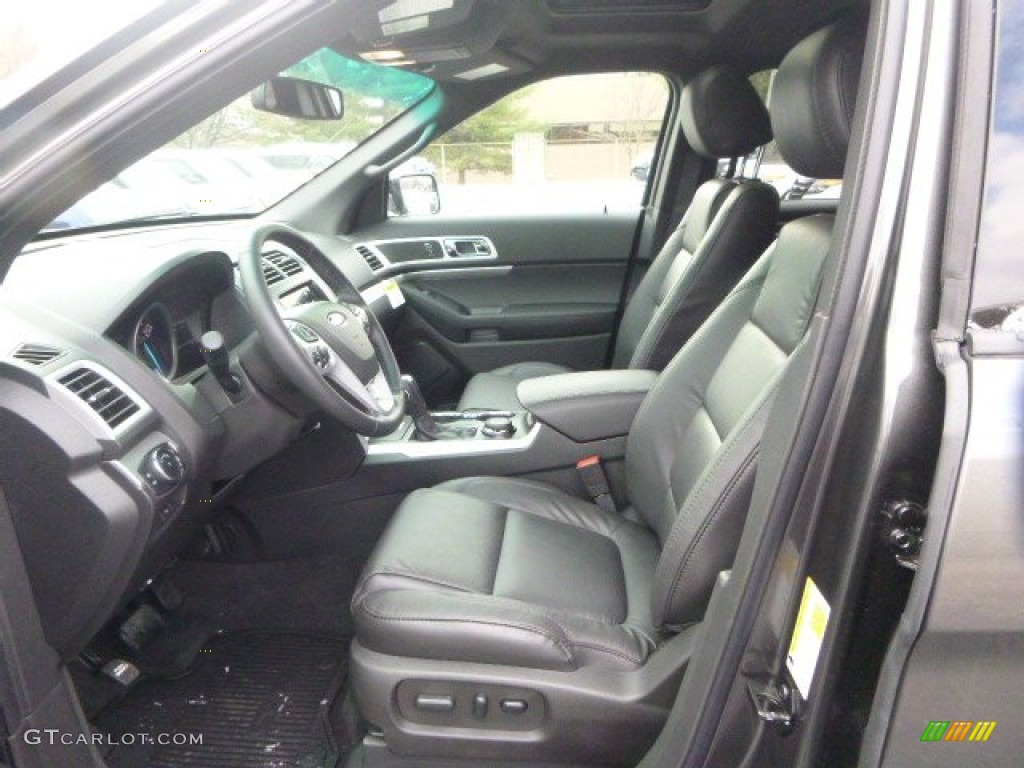 2015 Explorer XLT 4WD - Magnetic / Charcoal Black photo #12
