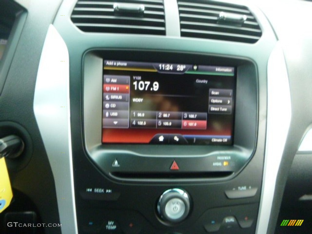 2015 Explorer XLT 4WD - Magnetic / Charcoal Black photo #15