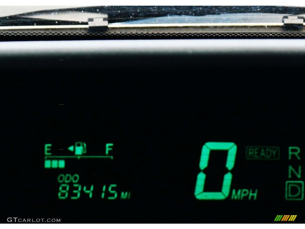 2005 Prius Hybrid - Millenium Silver Metallic / Gray/Burgundy photo #15