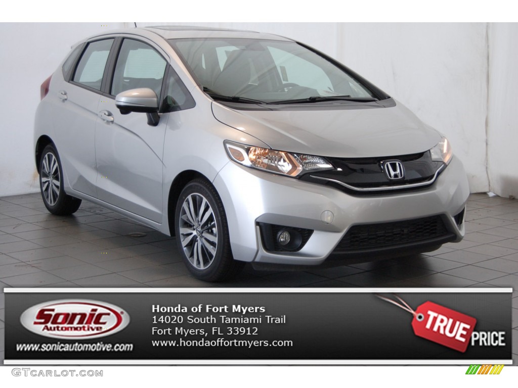 Alabaster Silver Metallic Honda Fit