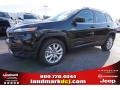 2015 Brilliant Black Crystal Pearl Jeep Cherokee Limited  photo #1