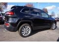 2015 Brilliant Black Crystal Pearl Jeep Cherokee Limited  photo #3