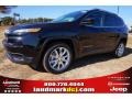 2015 Brilliant Black Crystal Pearl Jeep Cherokee Limited  photo #1