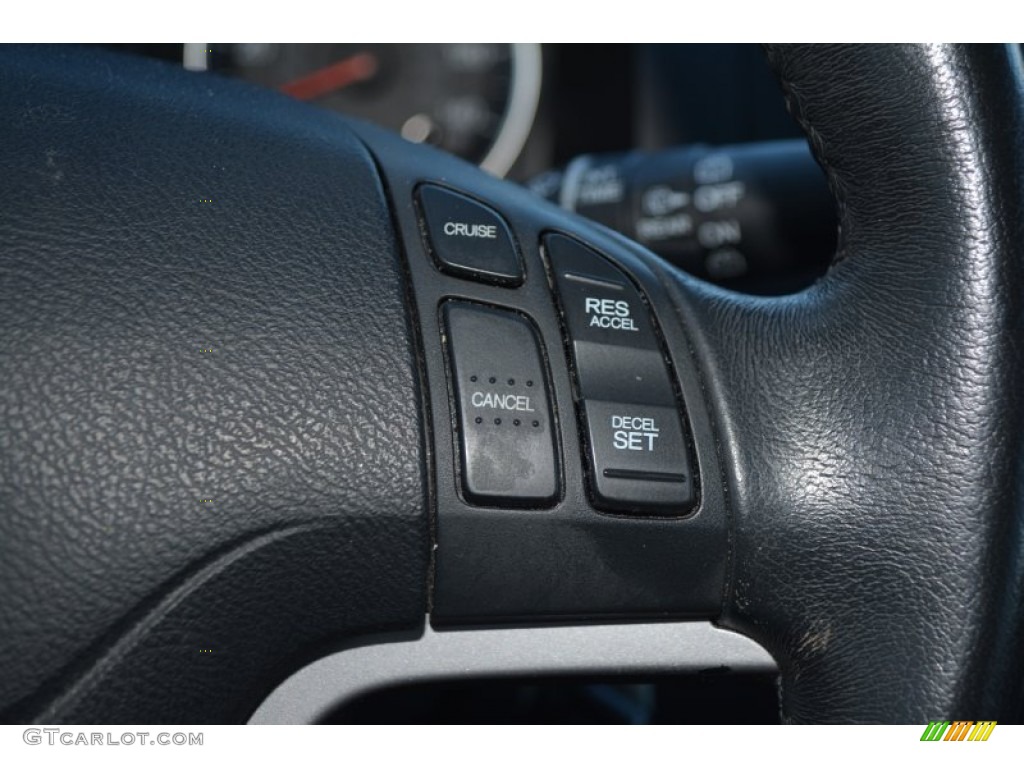 2007 CR-V EX-L - Royal Blue Pearl / Black photo #25
