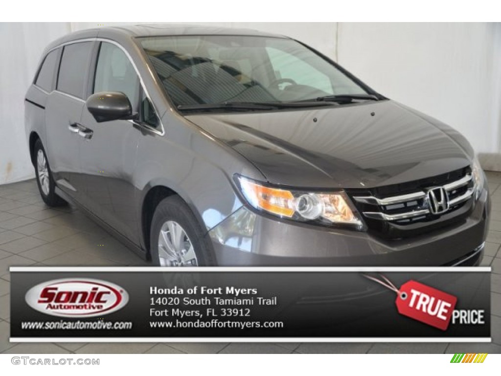 2015 Odyssey EX-L - Modern Steel Metallic / Gray photo #1