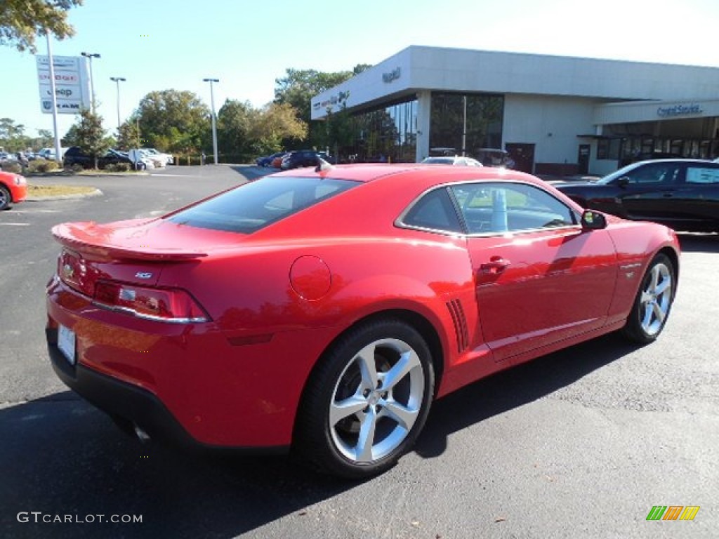 2014 Camaro SS Coupe - Red Hot / Black photo #8