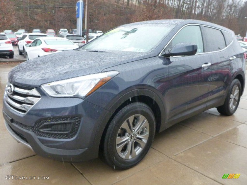 Marlin Blue 2014 Hyundai Santa Fe Sport AWD Exterior Photo #99536646