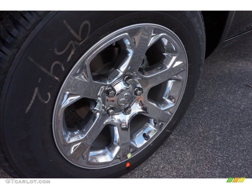 2015 1500 Laramie Crew Cab - Black / Black photo #5