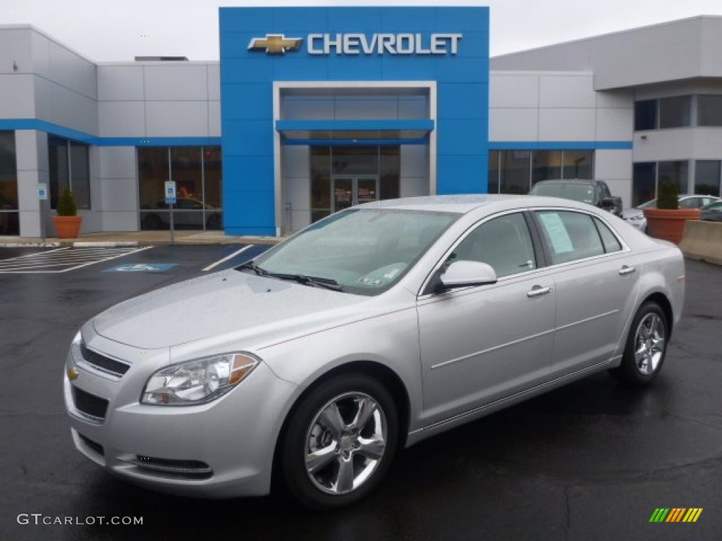 Silver Ice Metallic 2012 Chevrolet Malibu LT Exterior Photo #99541794