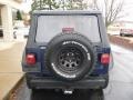 2000 Patriot Blue Pearl Jeep Wrangler Sport 4x4  photo #3