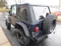 2000 Patriot Blue Pearl Jeep Wrangler Sport 4x4  photo #4