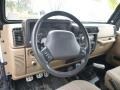 2000 Jeep Wrangler Camel Interior Dashboard Photo