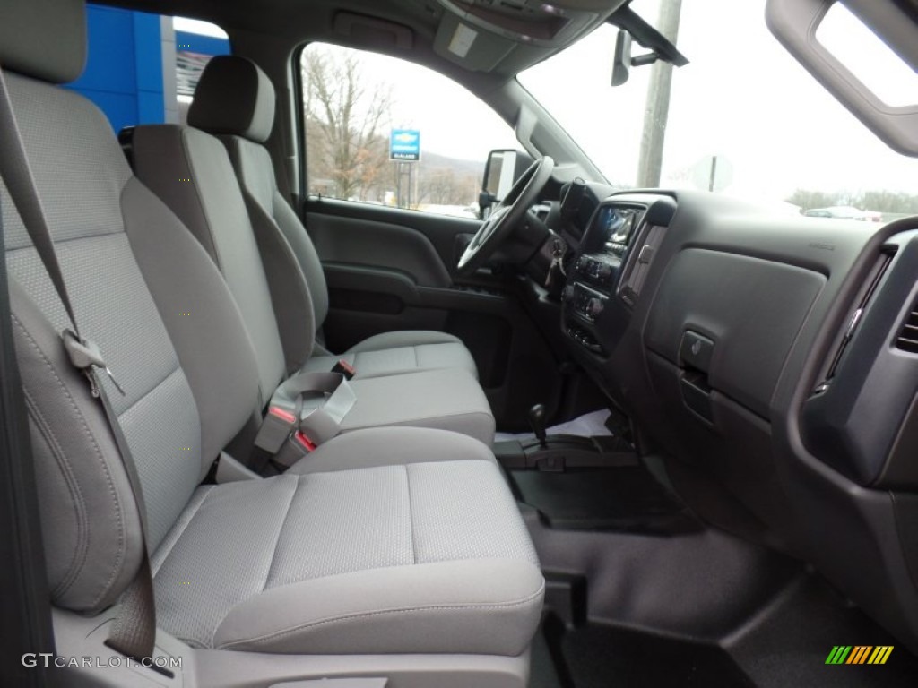 2015 Silverado 2500HD WT Crew Cab 4x4 - Rainforest Green Metallic / Jet Black/Dark Ash photo #58