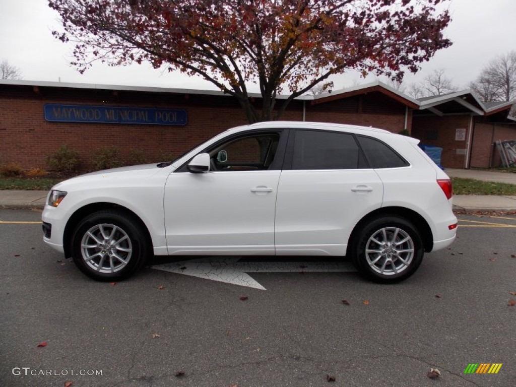 2009 Q5 3.2 Premium quattro - Ibis White / Cardamom Beige photo #2