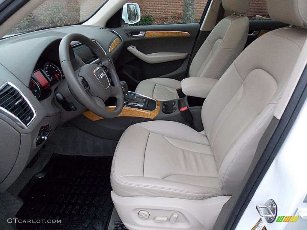 2009 Q5 3.2 Premium quattro - Ibis White / Cardamom Beige photo #13