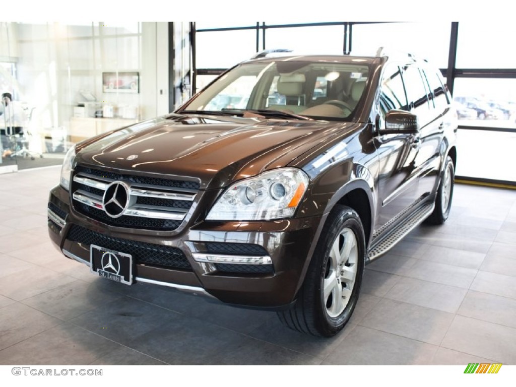 2012 GL 450 4Matic - Dakota Brown Metallic / Cashmere photo #2