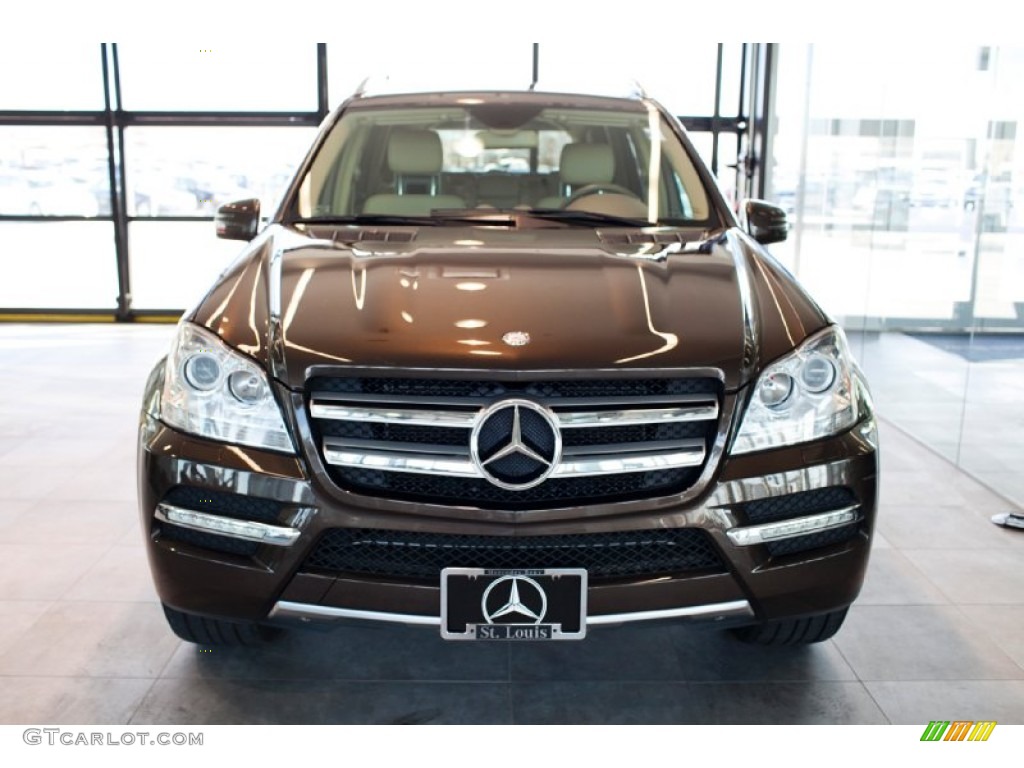 2012 GL 450 4Matic - Dakota Brown Metallic / Cashmere photo #6