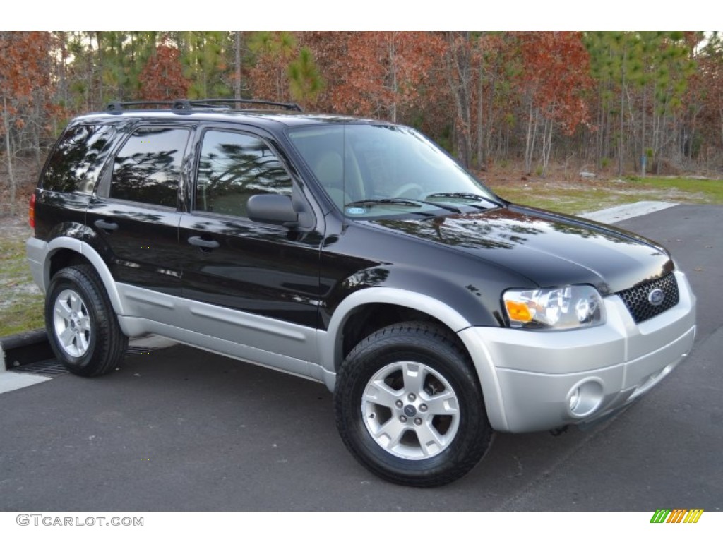 Black 2007 Ford Escape XLT V6 Exterior Photo #99546180