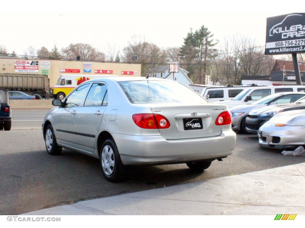 2004 Corolla CE - Moonshadow Gray Metallic / Light Gray photo #5