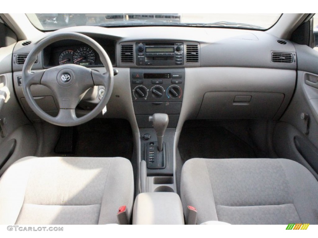 2004 Corolla CE - Moonshadow Gray Metallic / Light Gray photo #8