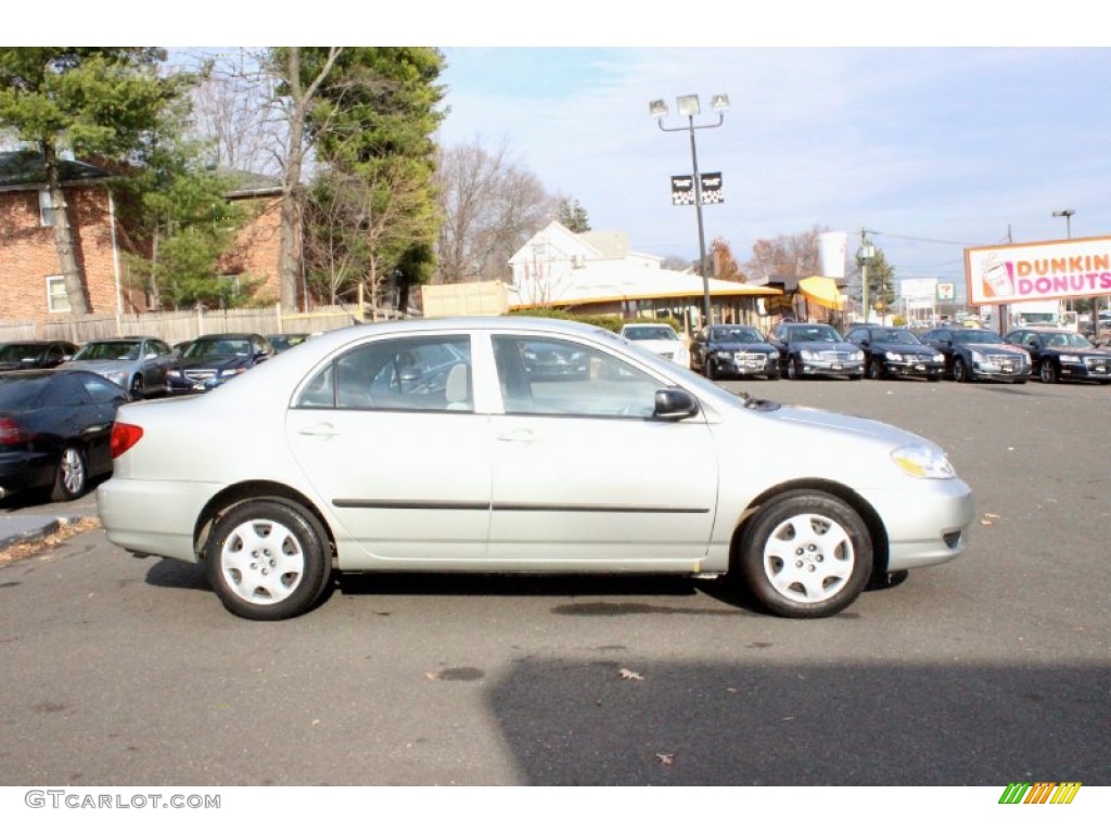 2004 Corolla CE - Moonshadow Gray Metallic / Light Gray photo #10
