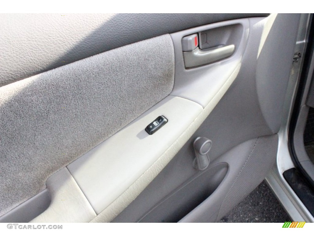 2004 Corolla CE - Moonshadow Gray Metallic / Light Gray photo #12