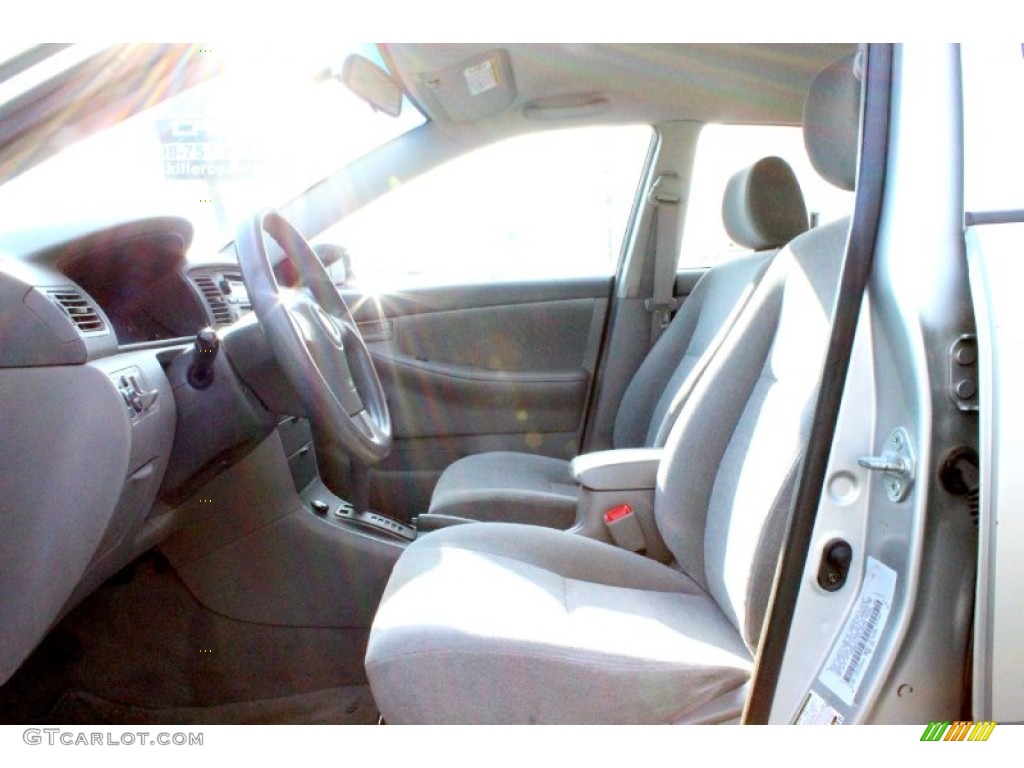 2004 Corolla CE - Moonshadow Gray Metallic / Light Gray photo #13