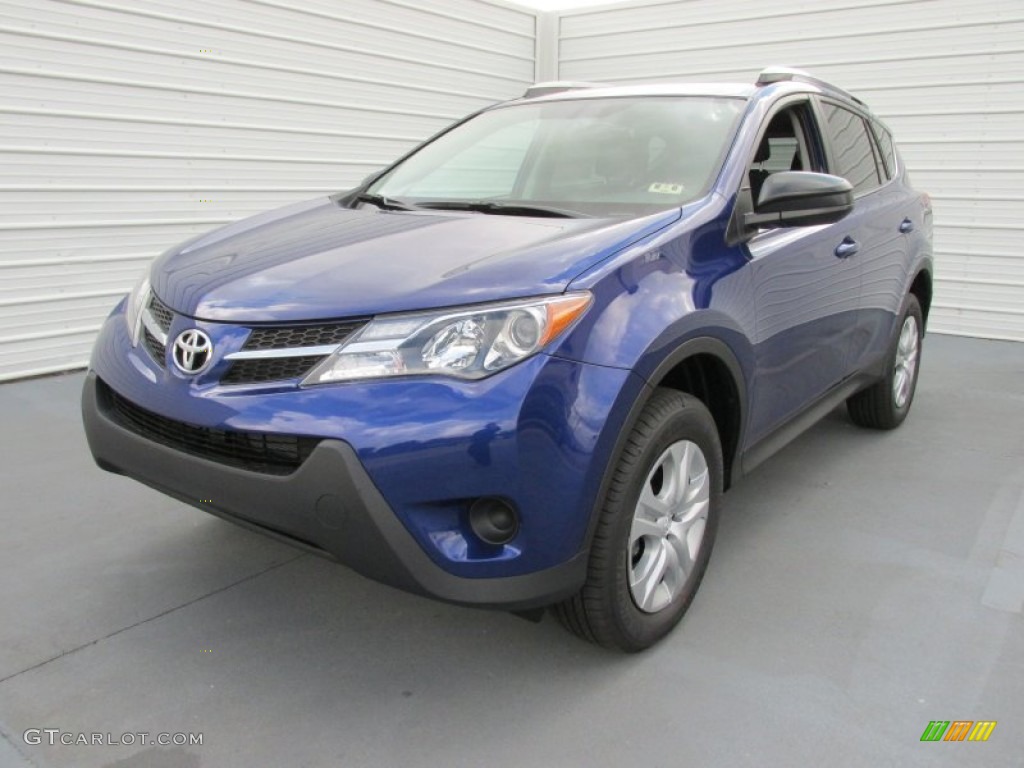 2015 RAV4 LE - Blue Crush Metallic / Black photo #7